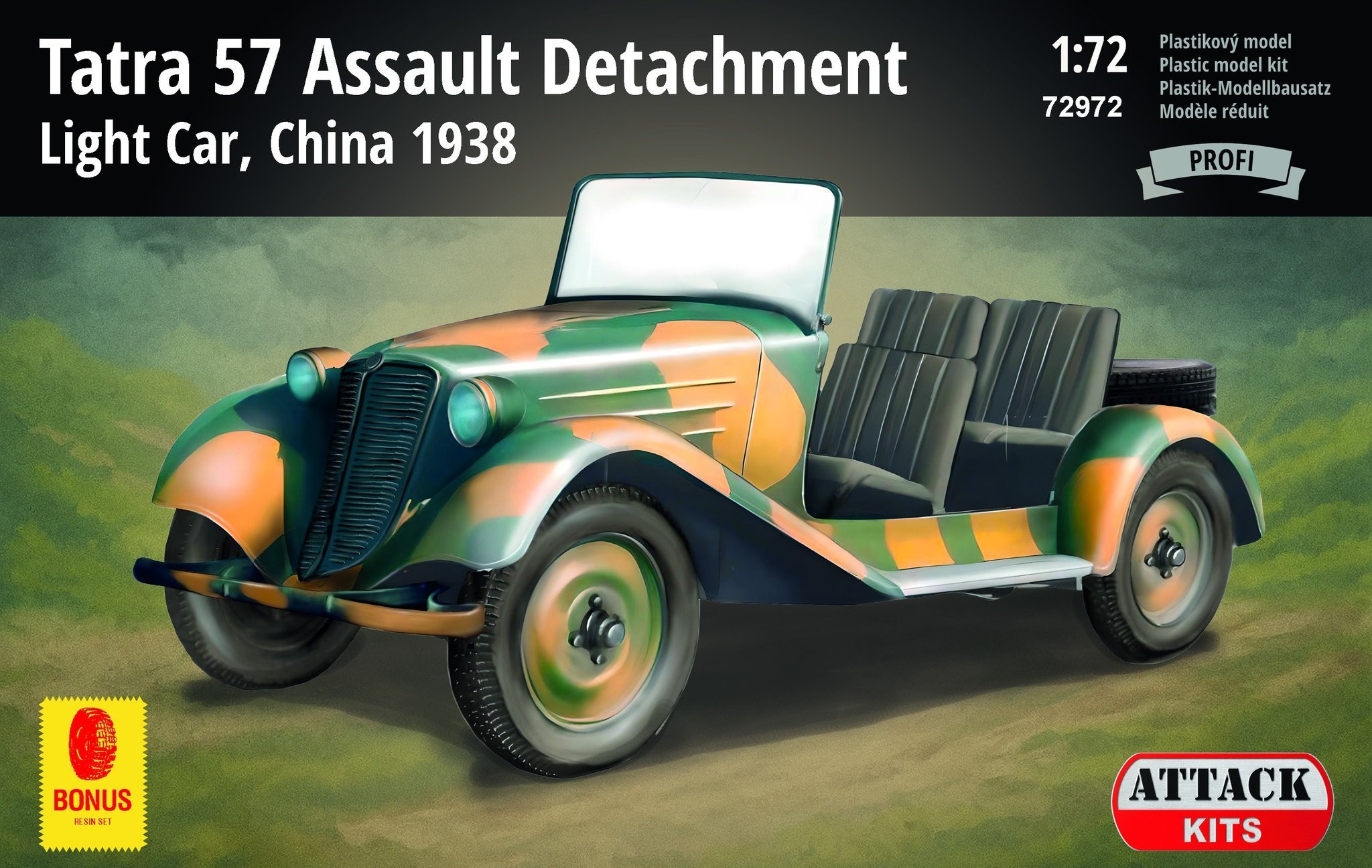 Attack: Two versions of the Tatra 57