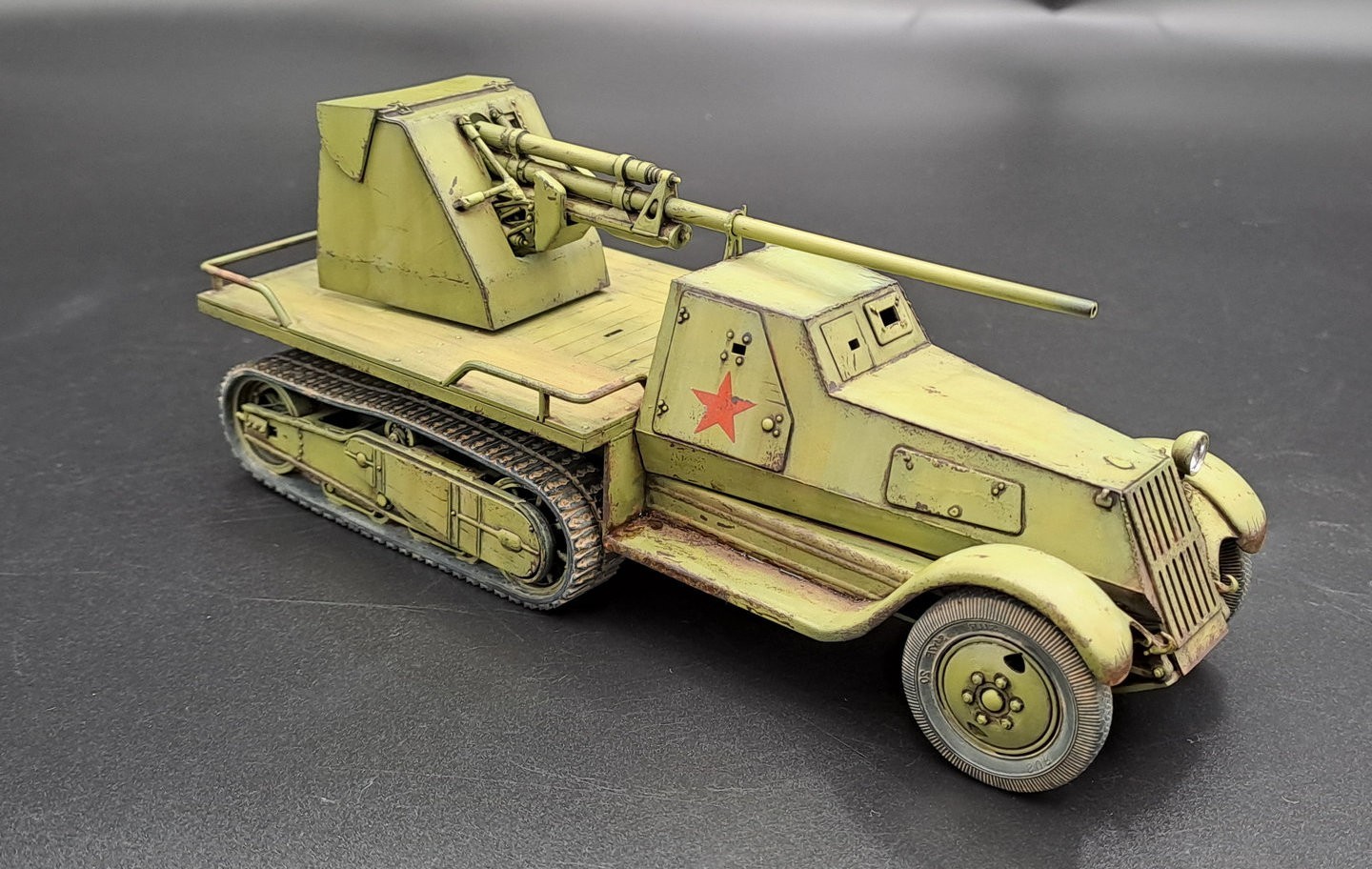 KM Model: ZiS-42 w/ZiS-2 anti-tank gun