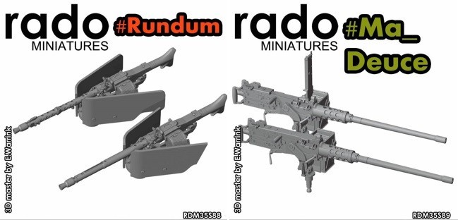 Rado Miniatures - 3D printed resin add-ons