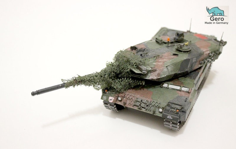 Gero: Tank Camouflage nets and MRE rations