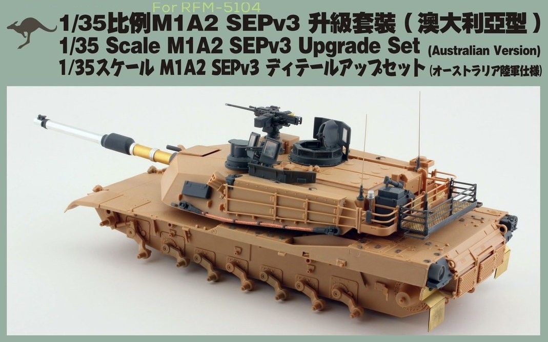 Orange Hobby: M1A2SEPv3 Abrams Upgrades