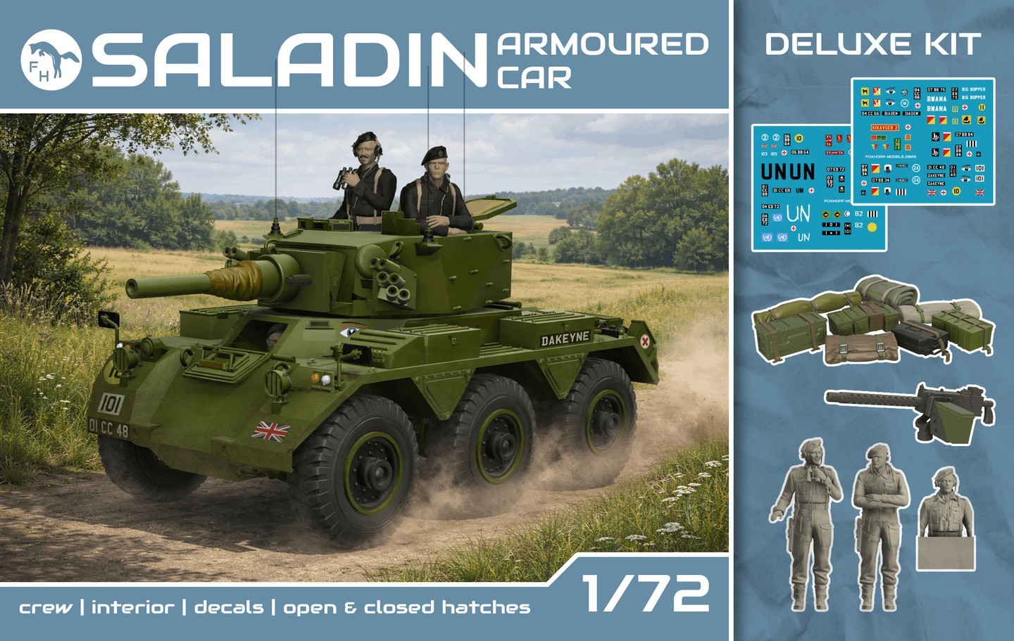 Foxhopp:  Saladin Armoured Car