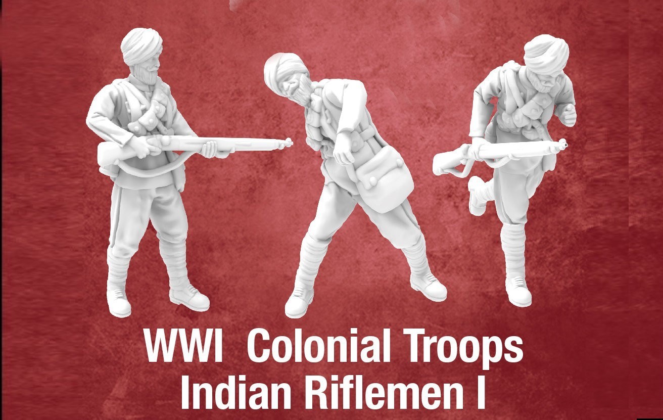 Mironious: WWI Colonial Troops Figures