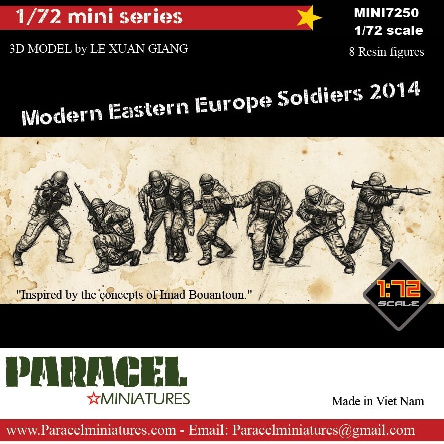 Paracel Miniatures - New items in various scales