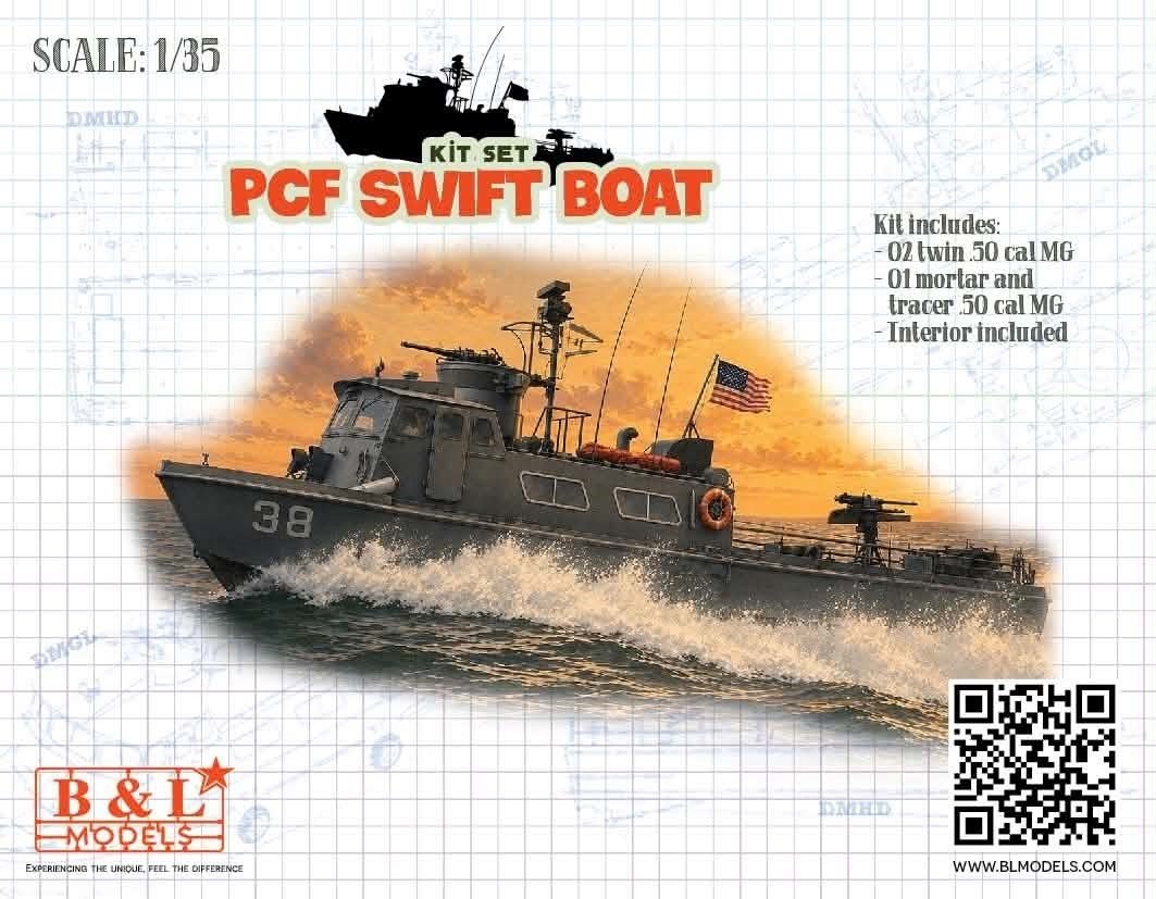 B&L Models : PCF - Patrol Craft, Fast - Swift Boat