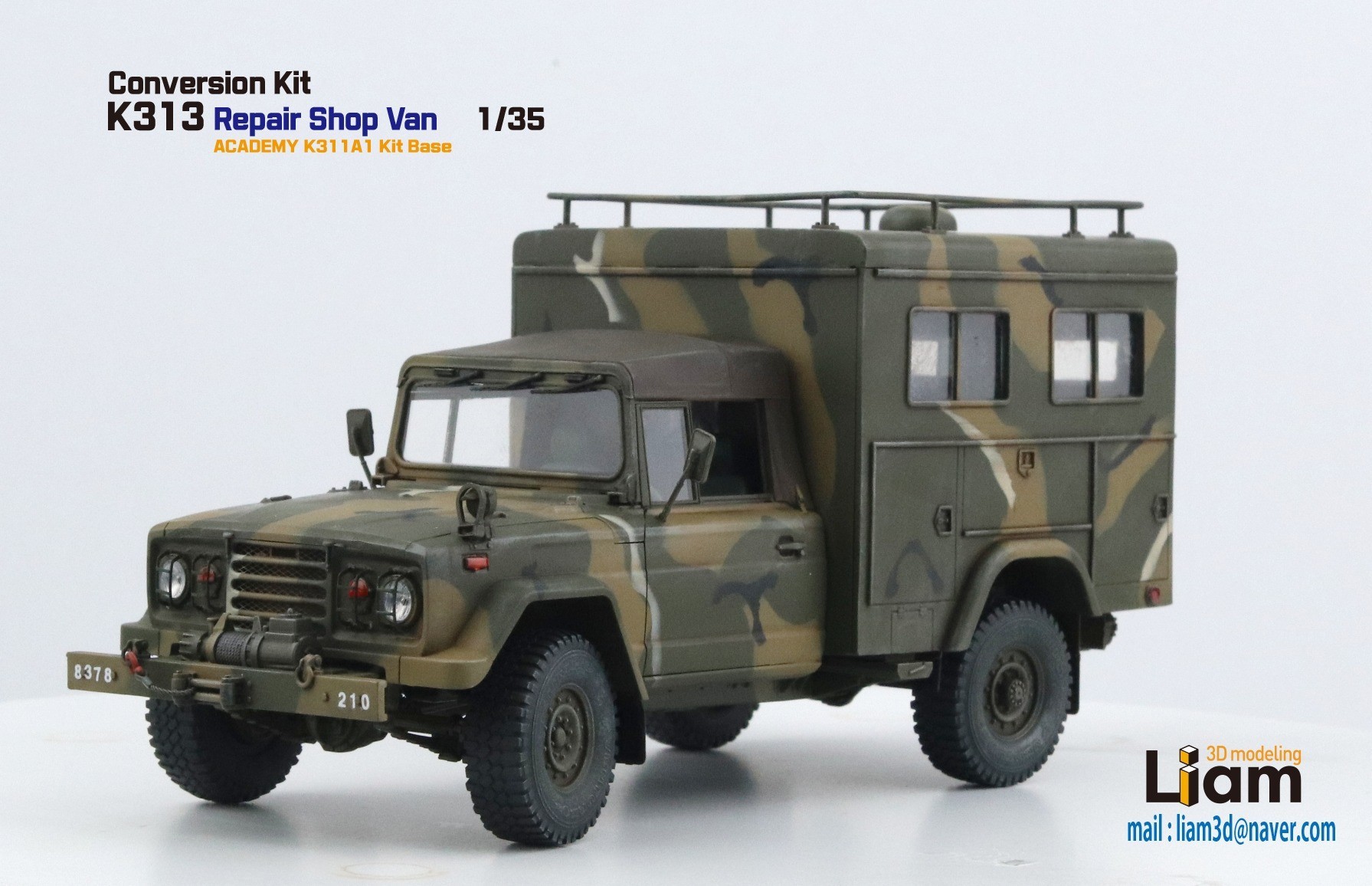 K311 Ambulance & Repair Shop Van Conversions from Liam3D