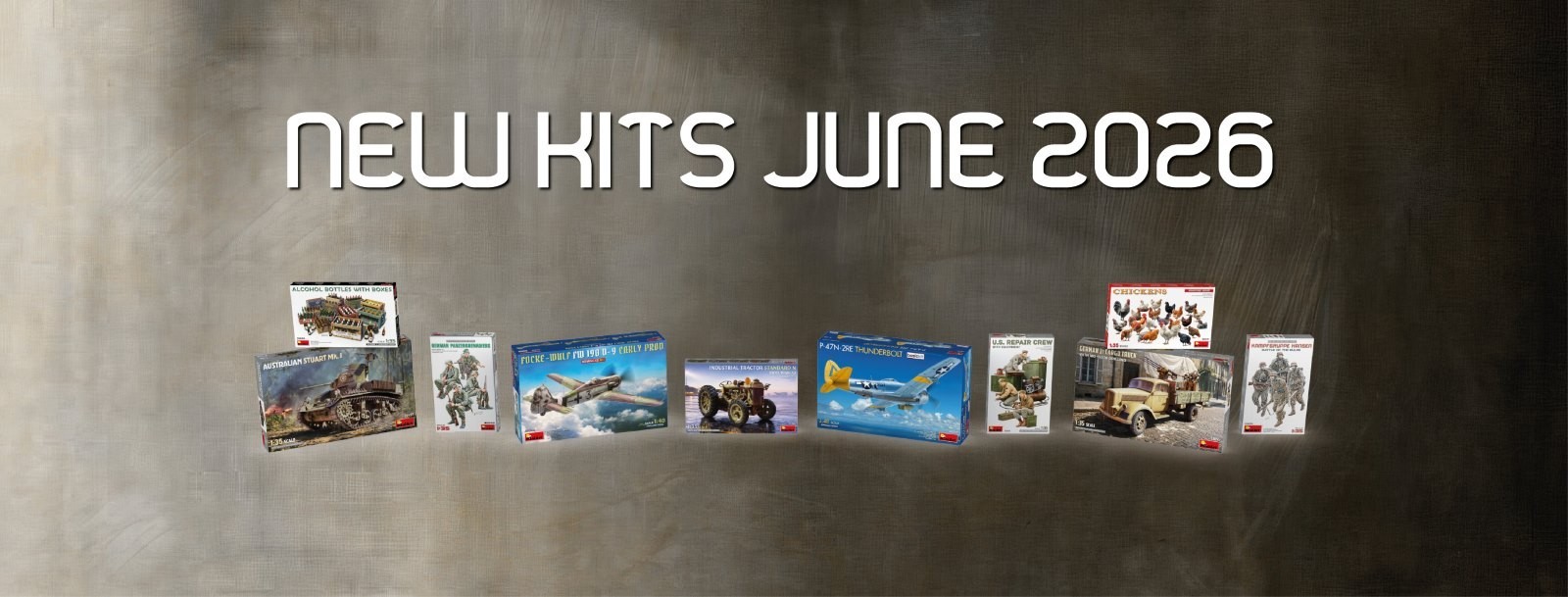 New MiniArt Kits Available ✅ June 2026