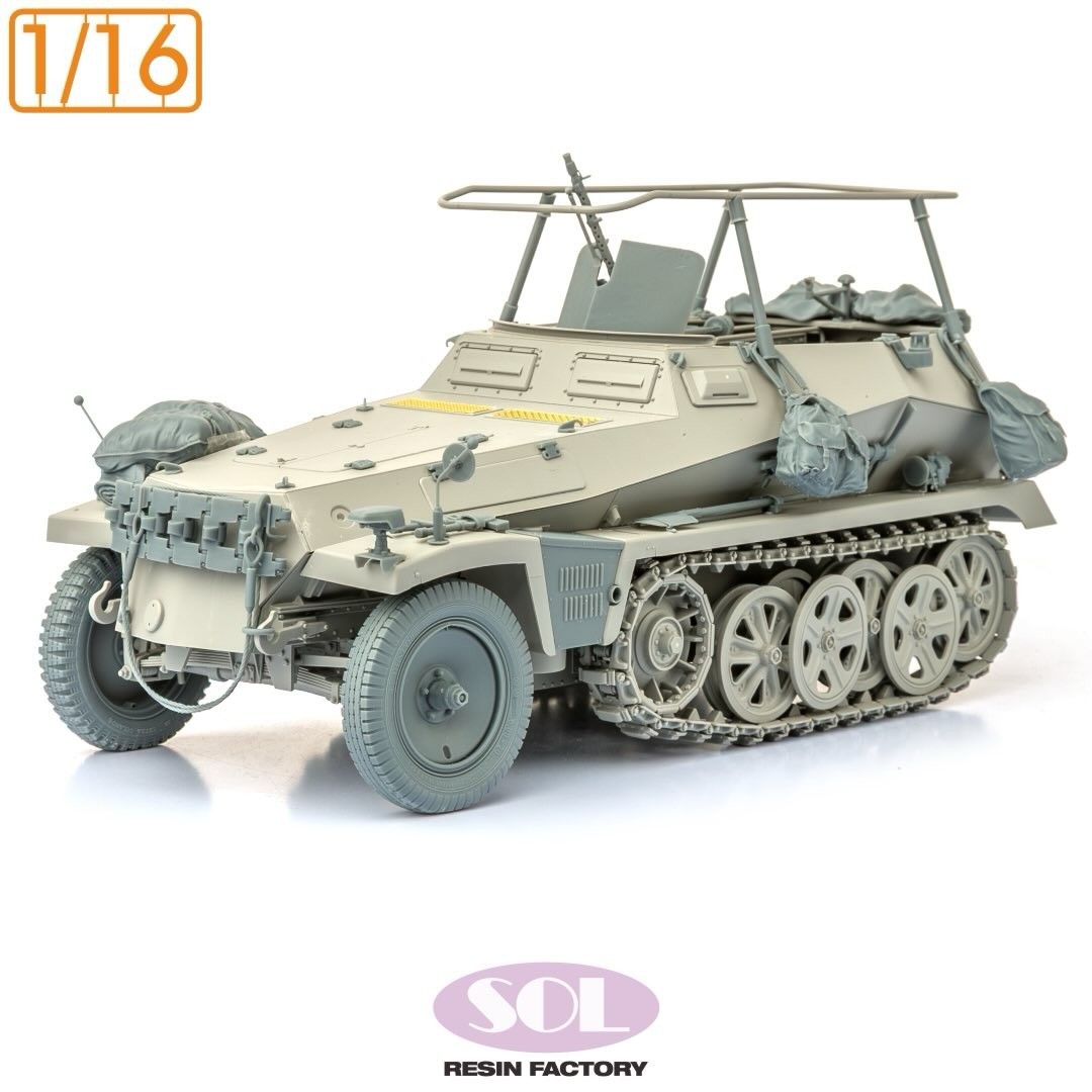 Large Scale Sd.Kfz.250/3 Details