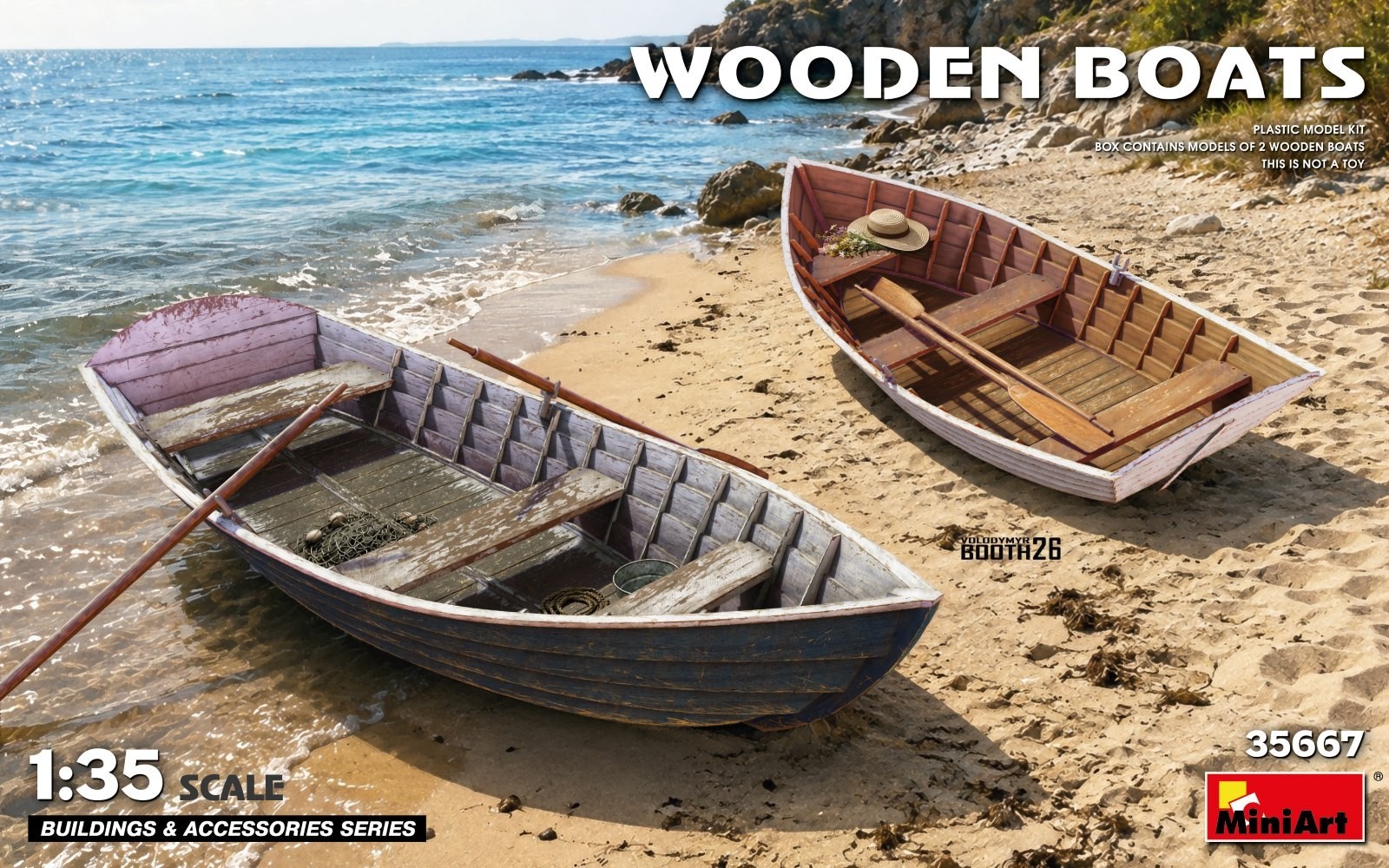 MiniArt WOODEN BOATS