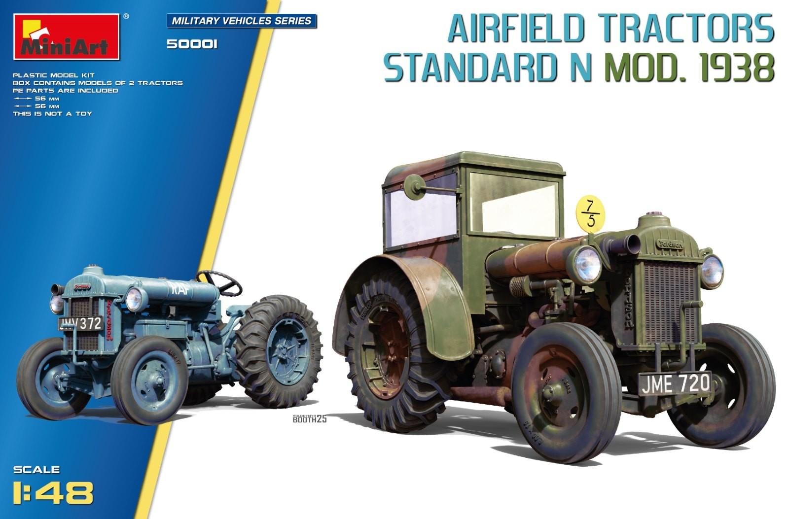 50001 Airfield Tractors Standard N Mod. 1938