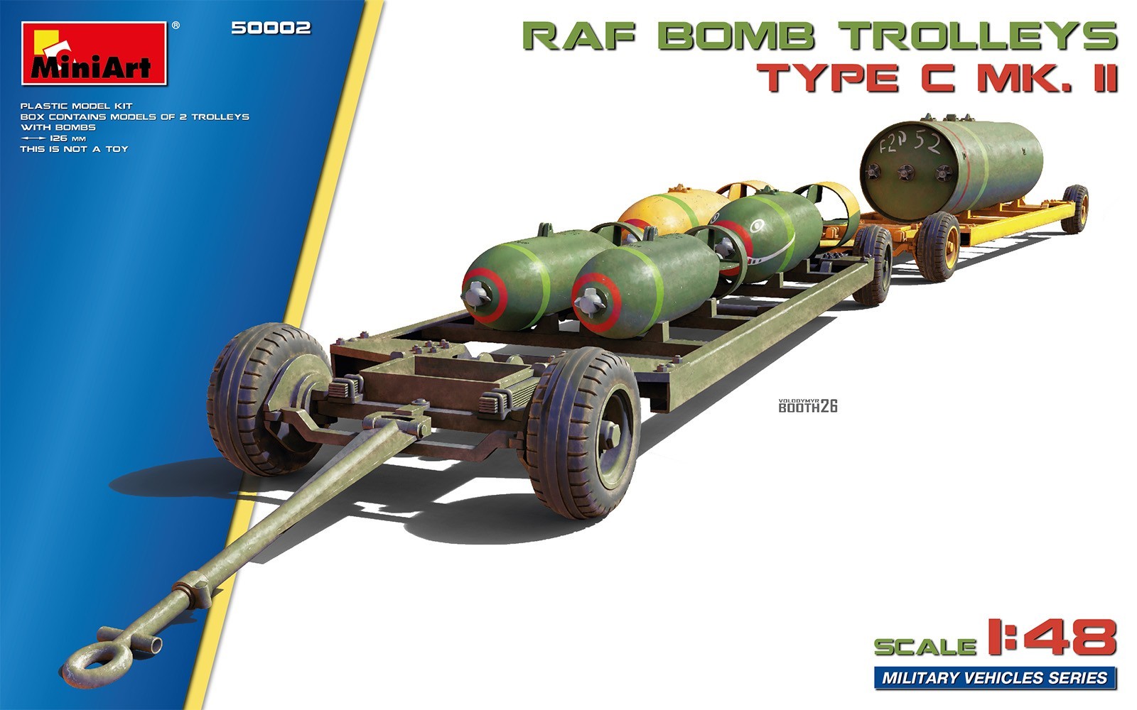 50002 RAF BOMB TROLLEYS TYPE C MK. II