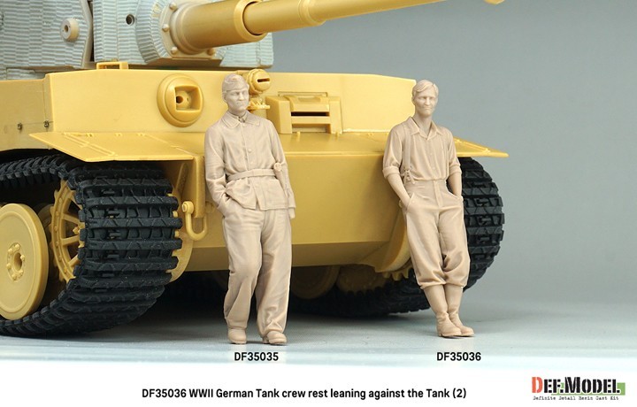 German Tank Crew Set at Rest