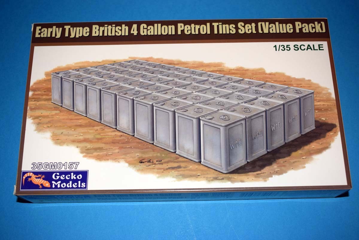Early Type British 4 Gallon Tins Set (Value Pack)