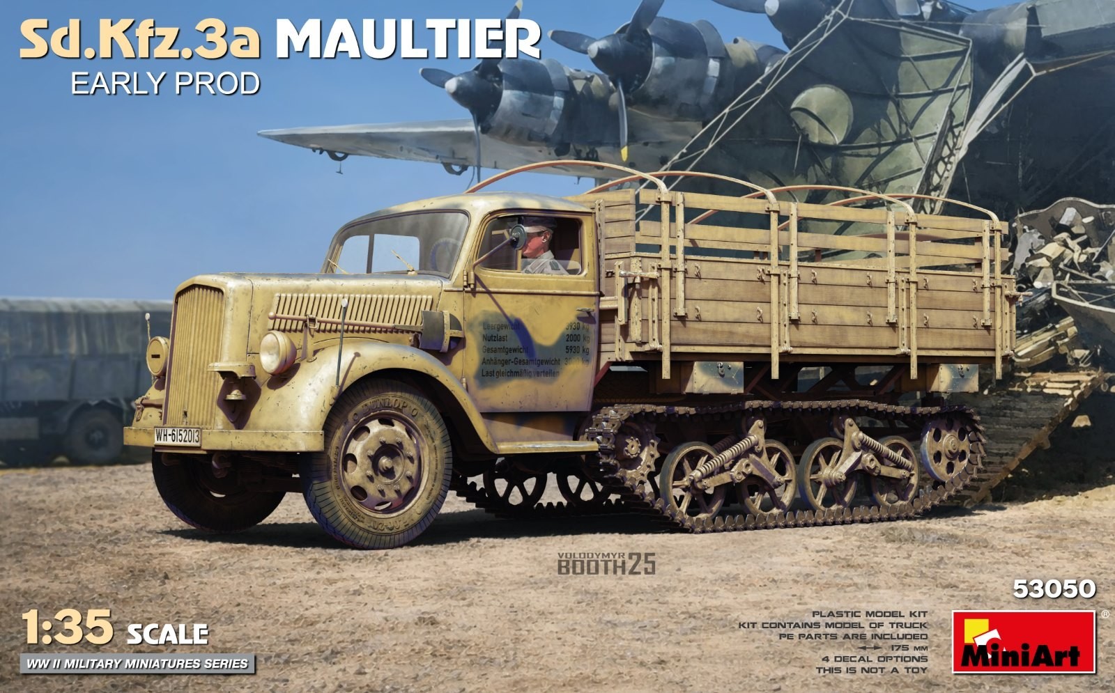 53050 Sd.Kfz.3a Maultier. Early Prod