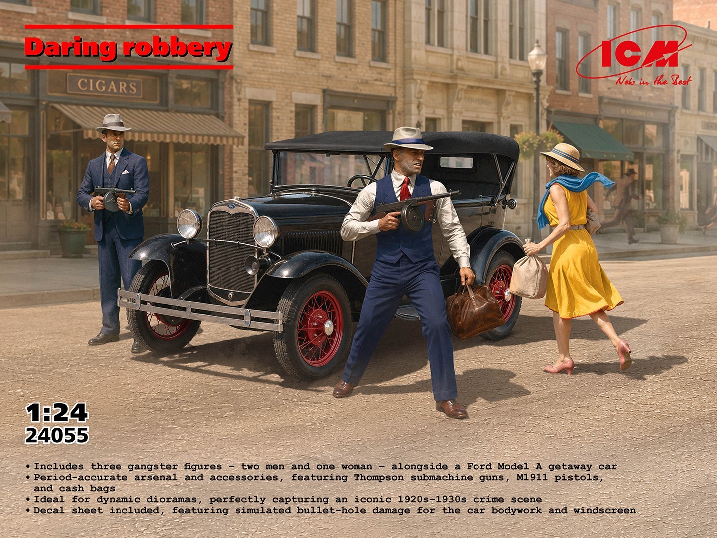 SOON ON SALE! Daring robbery