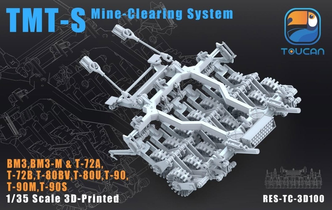 Toucan Models: Mine Clearing Devices