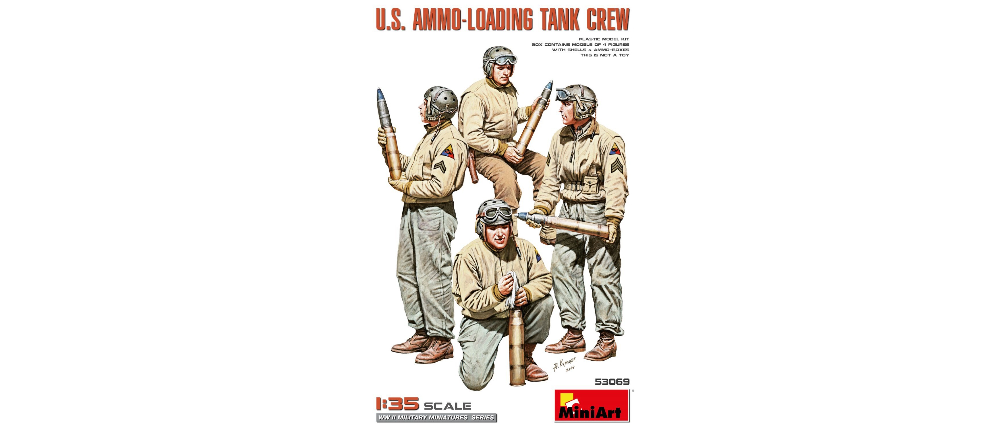 53069 U.S. AMMO-LOADING TANK CREW. 2ND EDITION