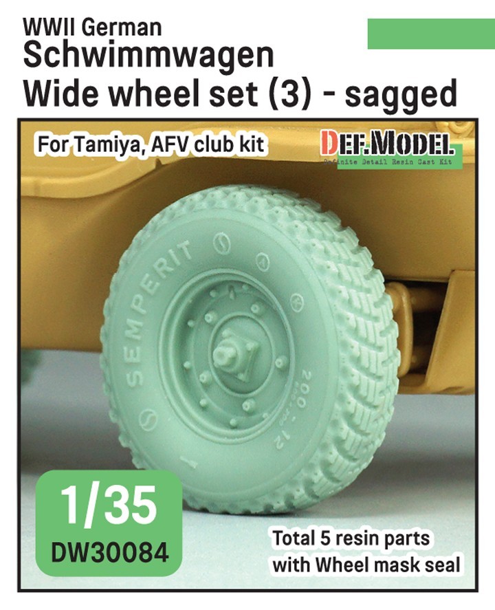 Kubel/Schwimmwagen Wheels from DEF