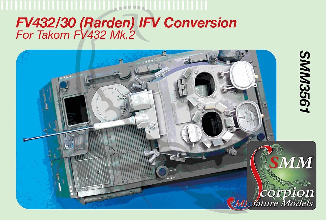 Rarden Conversion for FV432 & Saracen Details from SMM