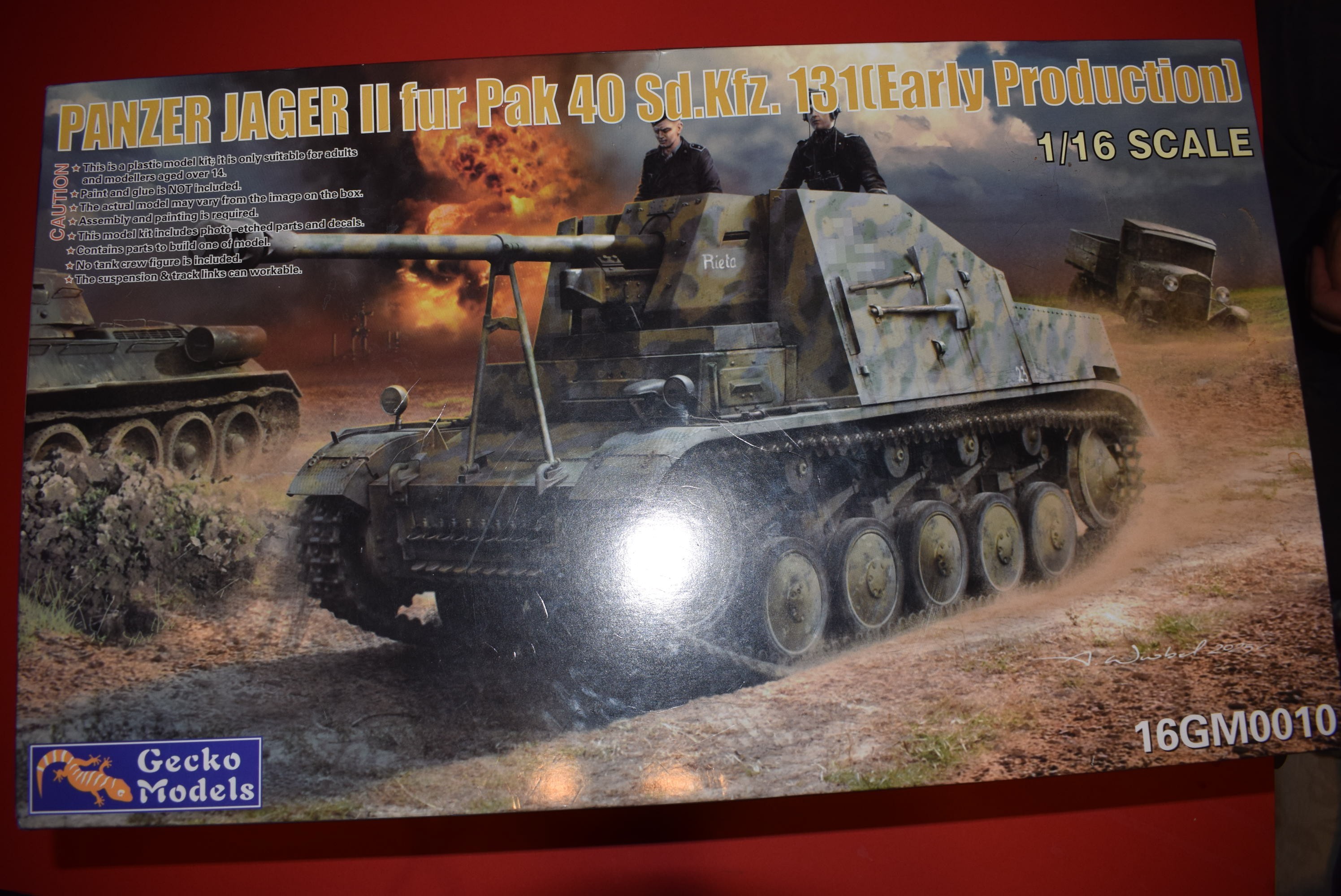 Panzer Jager II fur Pak 40 Sd.Kfz.131 (Early Production)