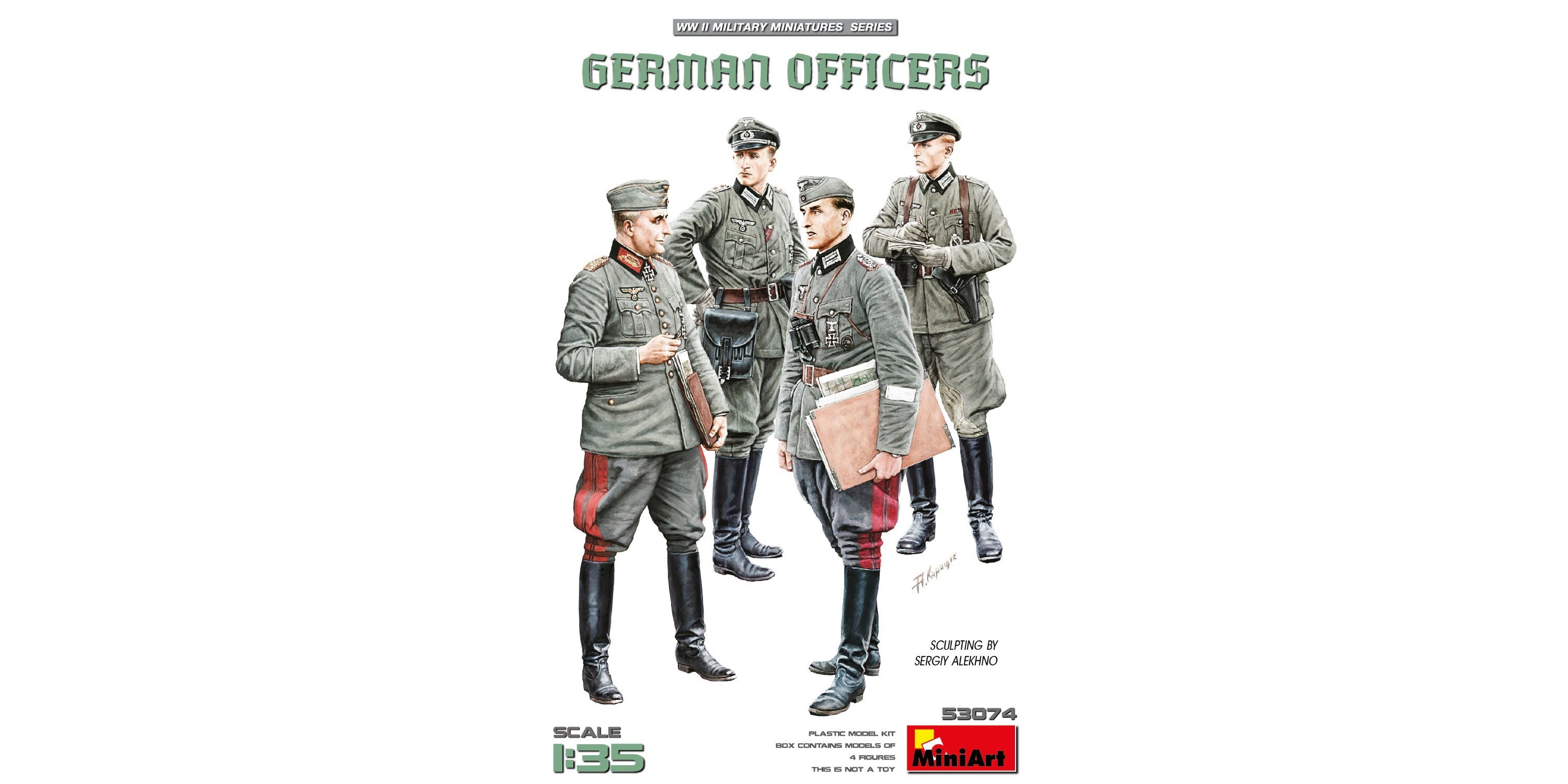 MiniArt GERMAN OFFICERS