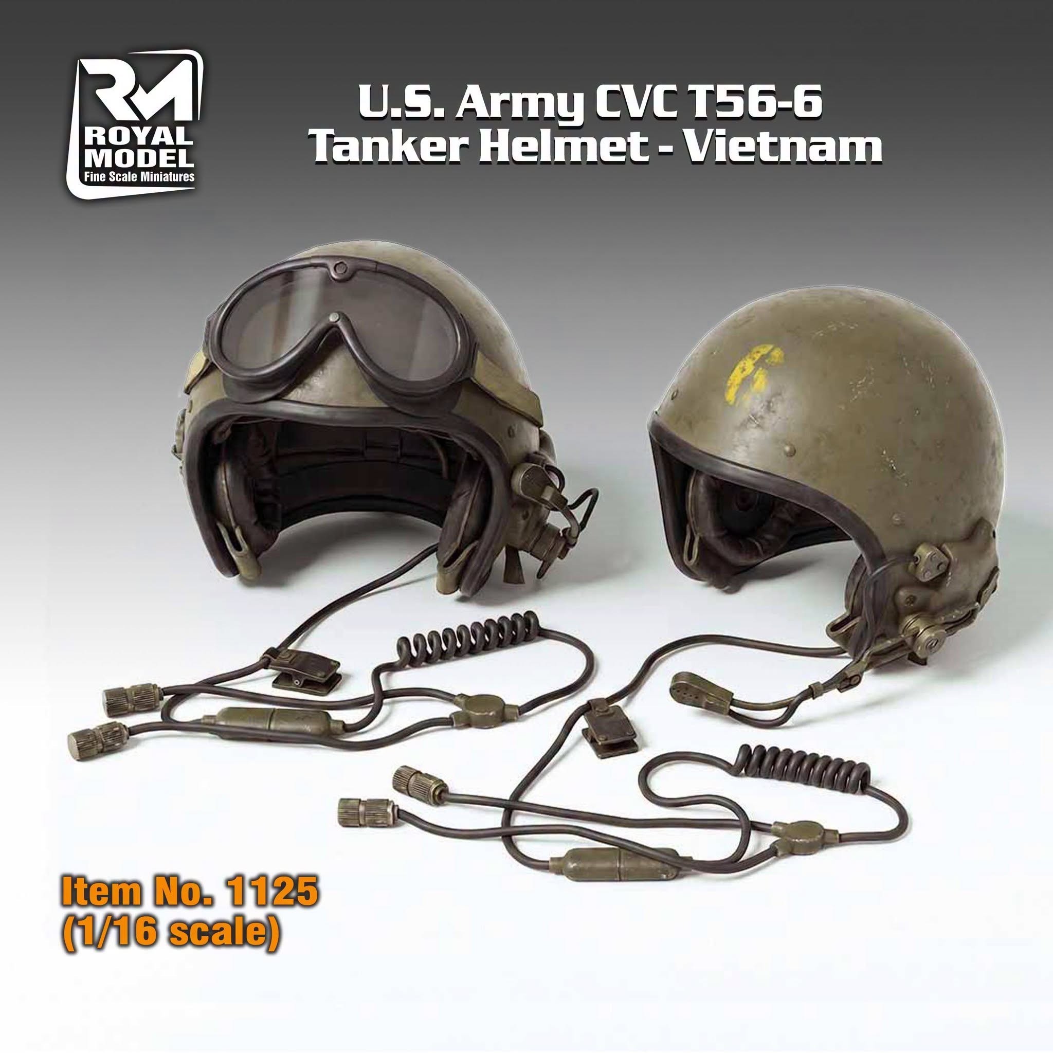 Vietnam Tanker Helmets in Large Scale