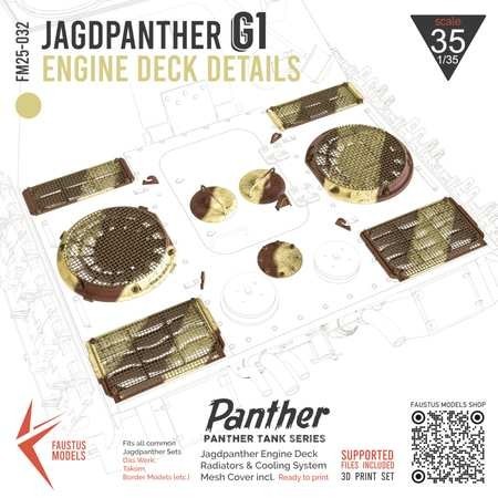 FaustusModels Spotlight: Jagdpanther Engine Decks and Track Details