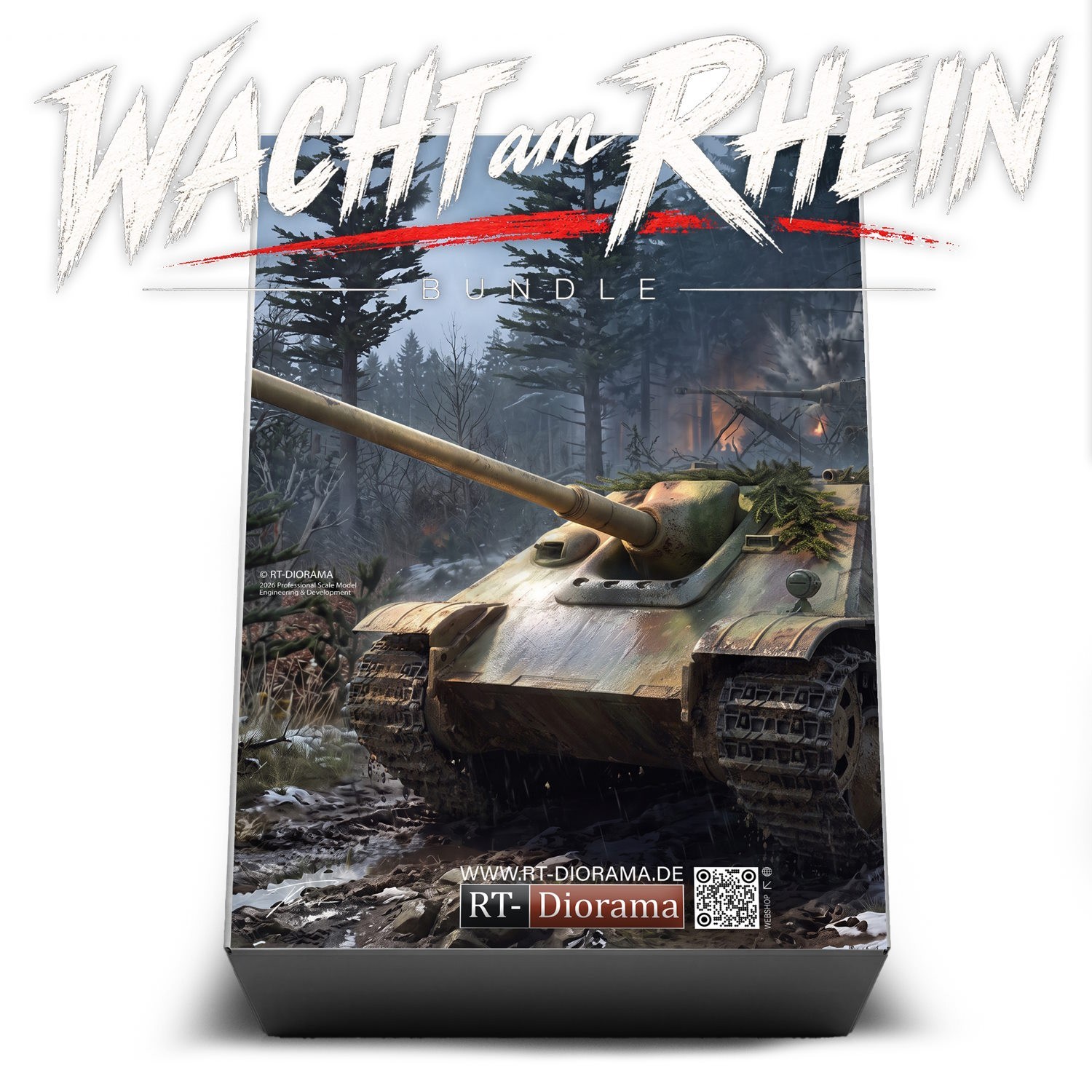 New from RT-Diorama: Fir Tree No.1 V2.0 and the Wacht am Rhein Woodland Bundle