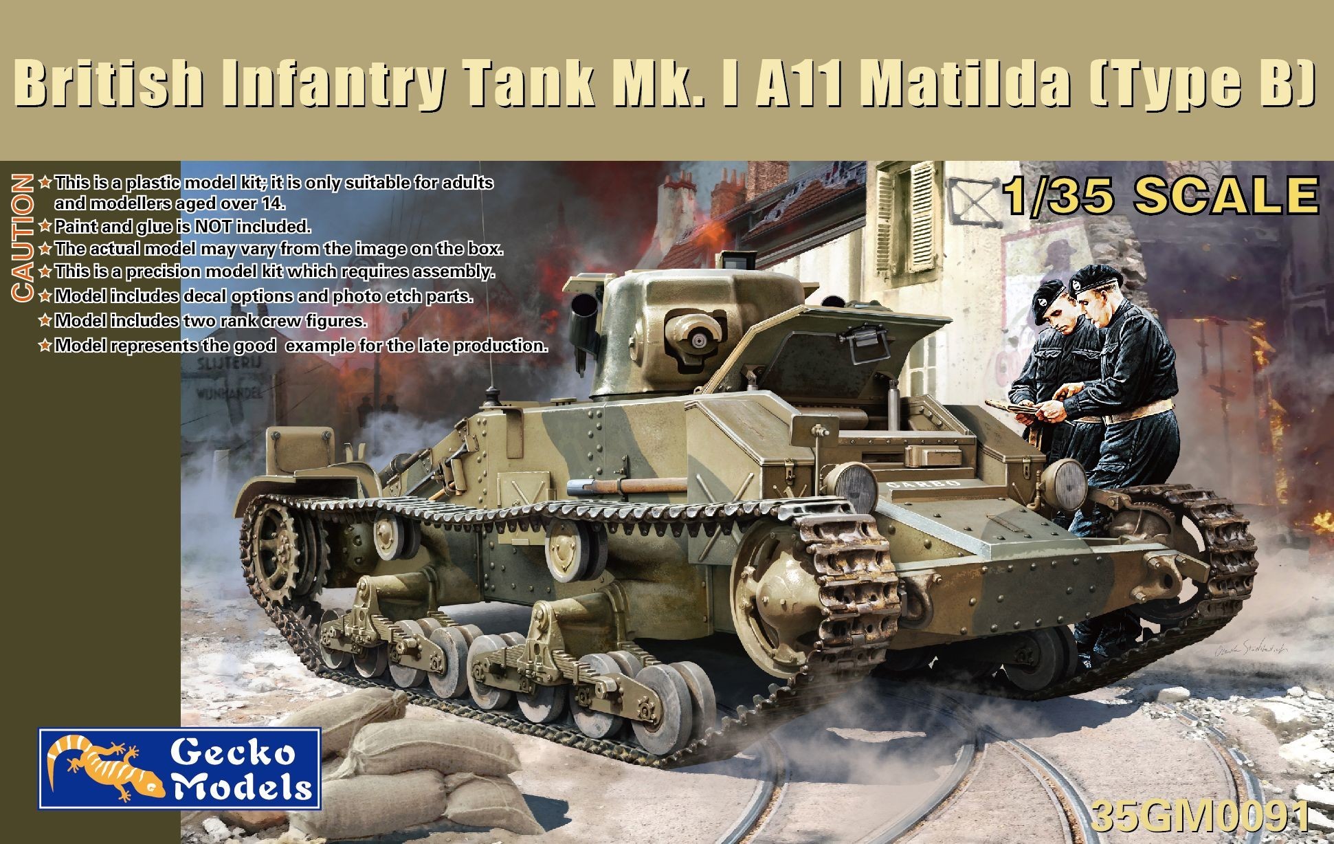 Gecko: A11 Matilda I (Type B)