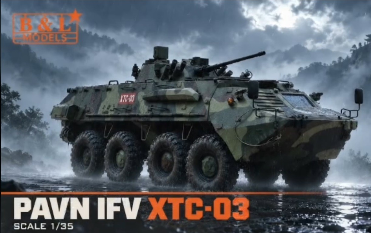B&L Models : XTC-03 Vietnamese Amphibious APC