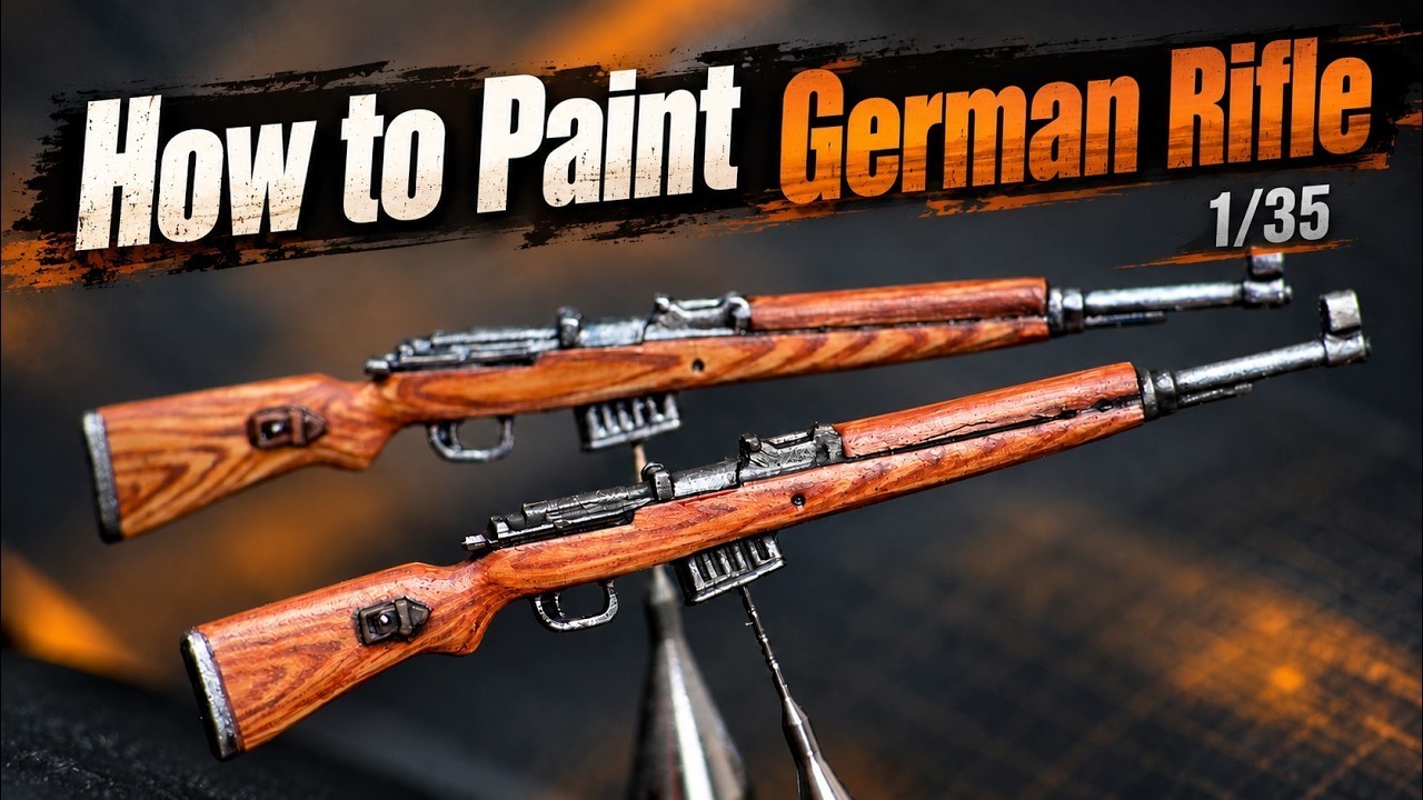 How to paint a German G43 Rifle
