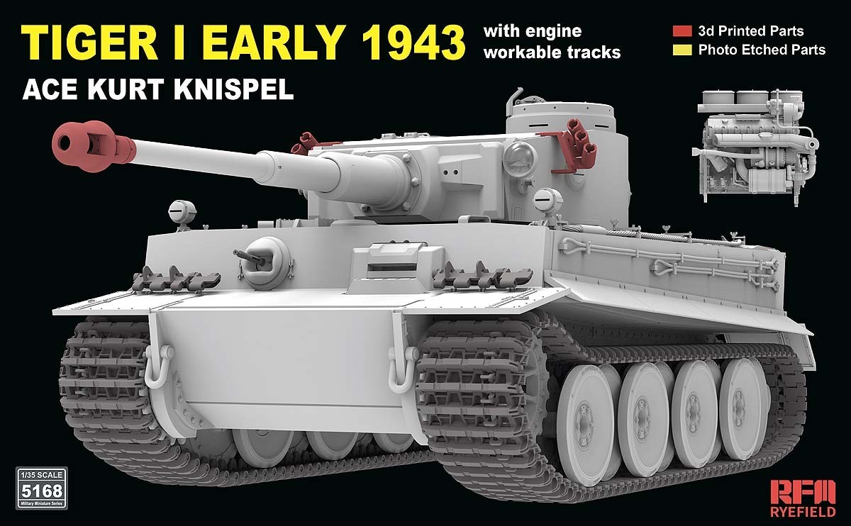 Tigers in Two Scales and Extras